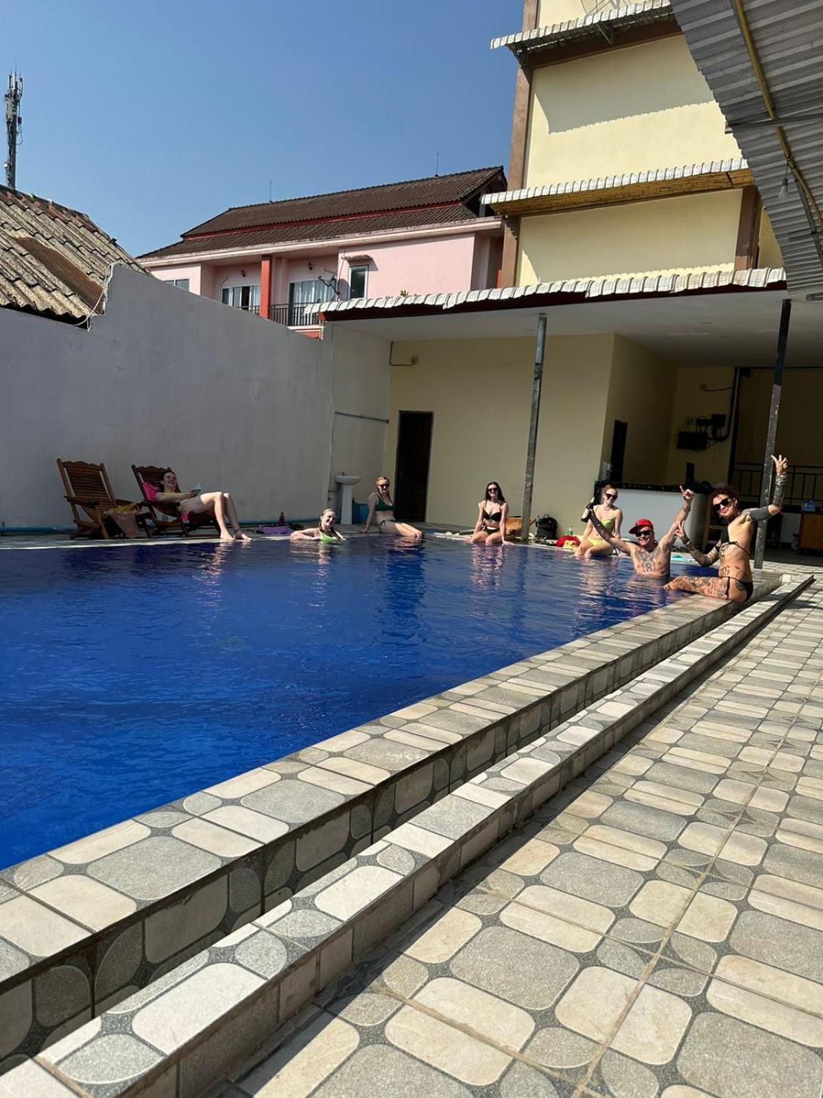 Vang Vieng Global Hostel Екстериор снимка