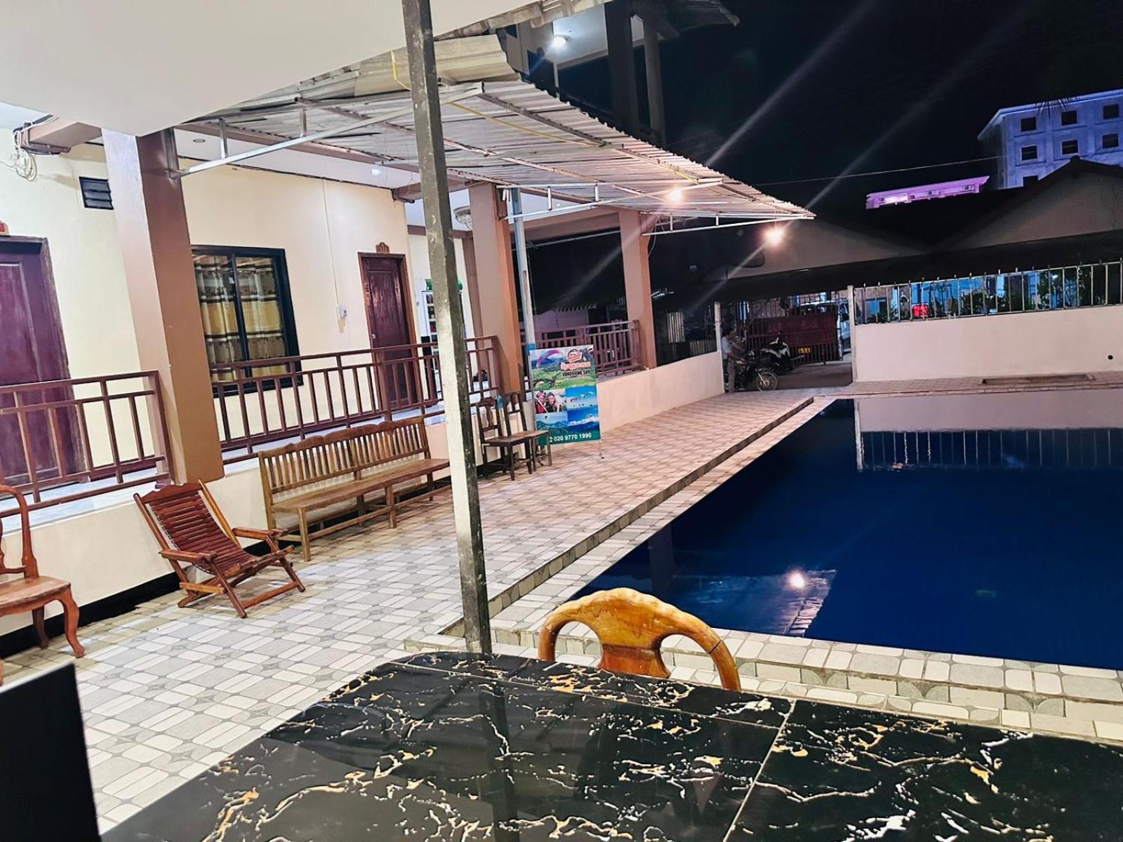 Vang Vieng Global Hostel Екстериор снимка